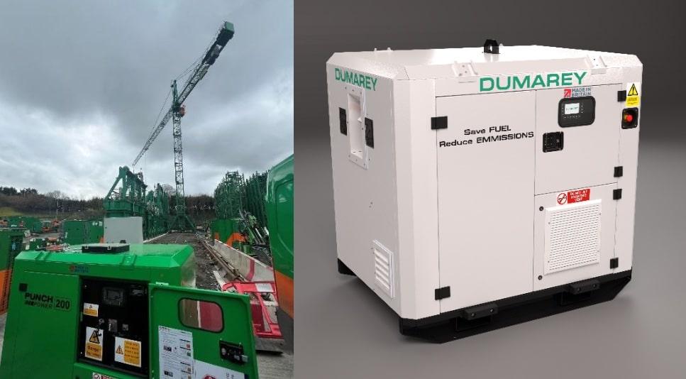 How to find the optimal generator size for a tower crane using Flywheel Energy Storage