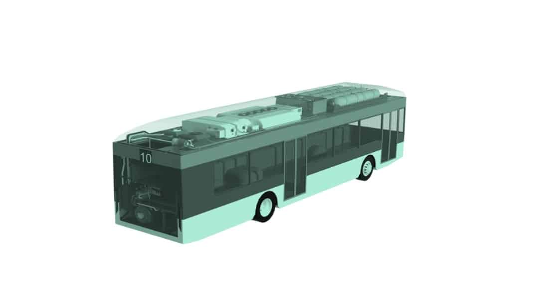 How to integrate a Hydrogen Fuel Cell Propulsion System into an existing bus platform
